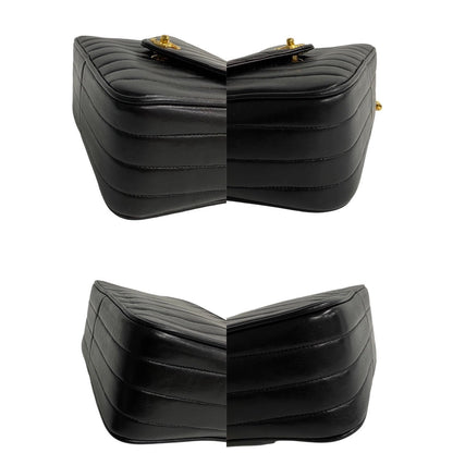 Chanel CC Vertical Quilted Flap Camera Bag  Leather Crossbody Bag