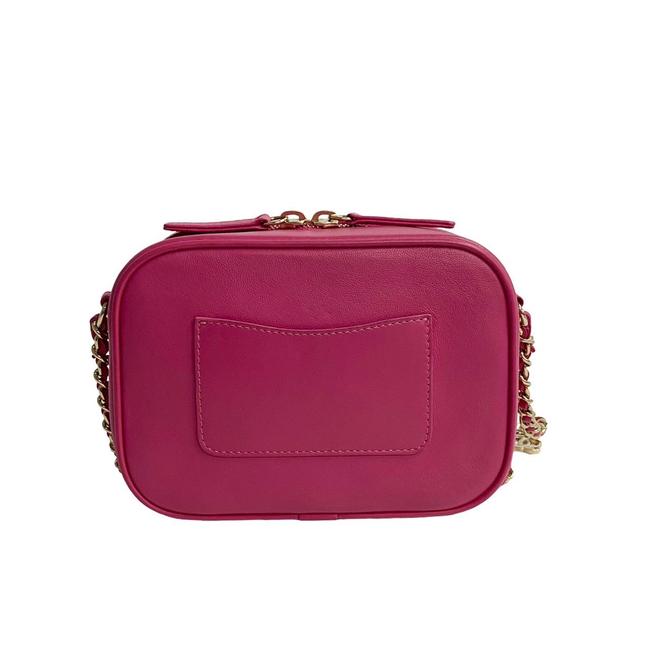 Chanel CC Mania Camera Case Leather Crossbody Bag