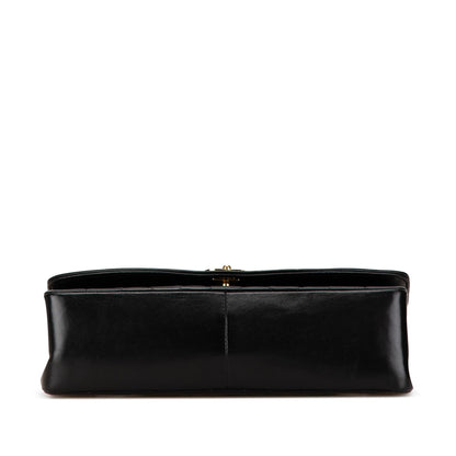 Black Chanel Medium Lambskin Diana Flap Crossbody Bag