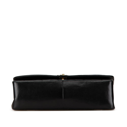 Black Chanel Medium Lambskin Diana Flap Crossbody Bag