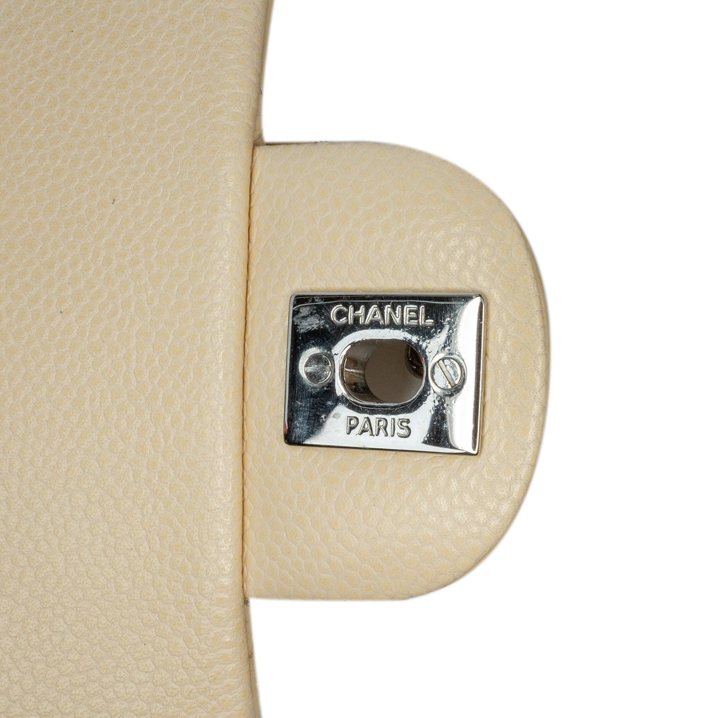 Brown Chanel Mini Square Classic Caviar Single Flap Crossbody Bag