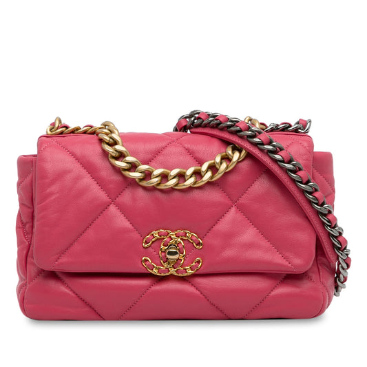 Chanel Sac Medium Lambskin 19 Flap