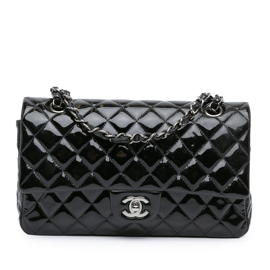 Chanel Sac Medium Classic Patent Double Flap
