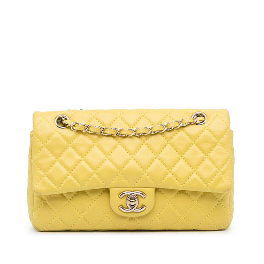 Chanel Sac Medium Classic Double Stitch Calfskin Double Flap
