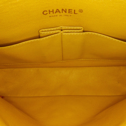 Chanel Sac Medium Classic Double Stitch Calfskin Double Flap