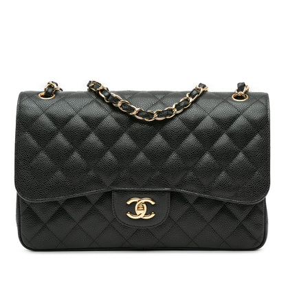 Chanel Sac Jumbo Classic Caviar Double Flap