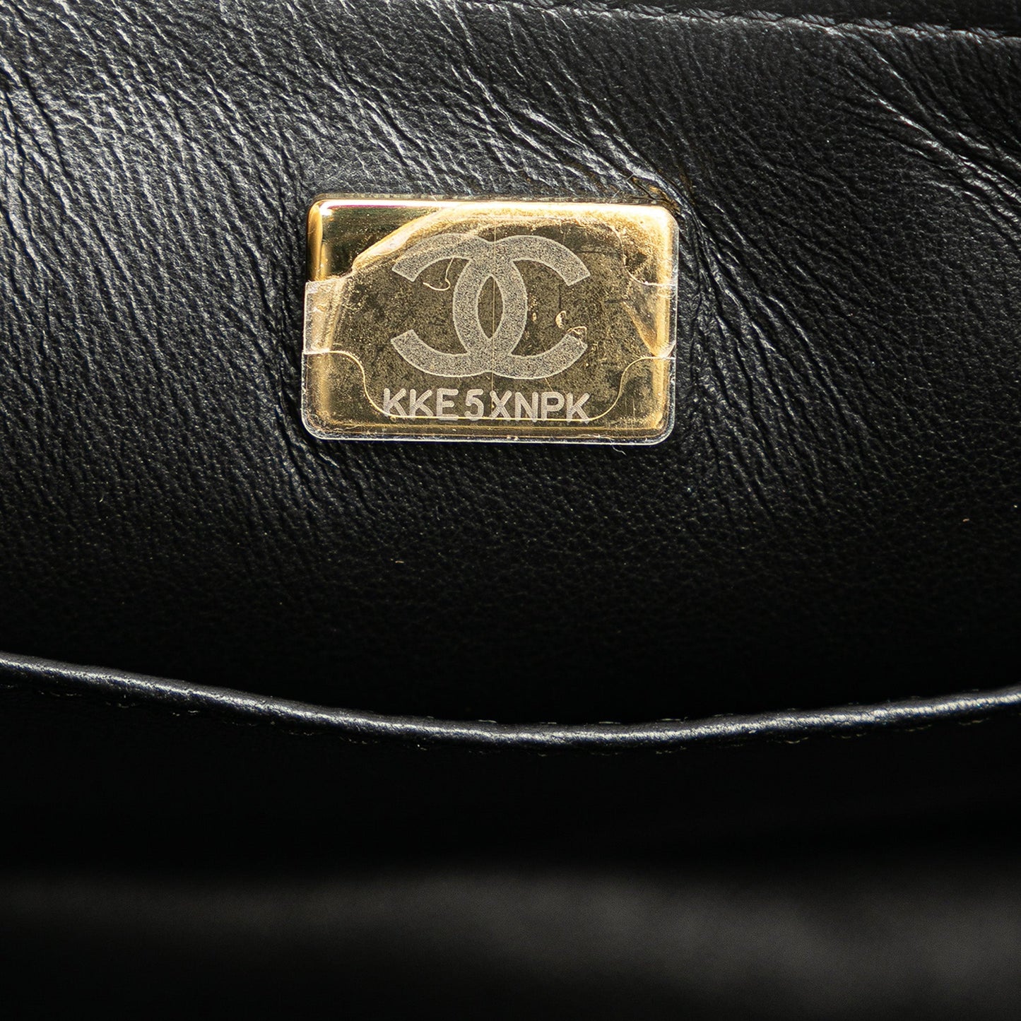 Black Chanel Mini Square Classic Goatskin Retro Flap Crossbody Bag