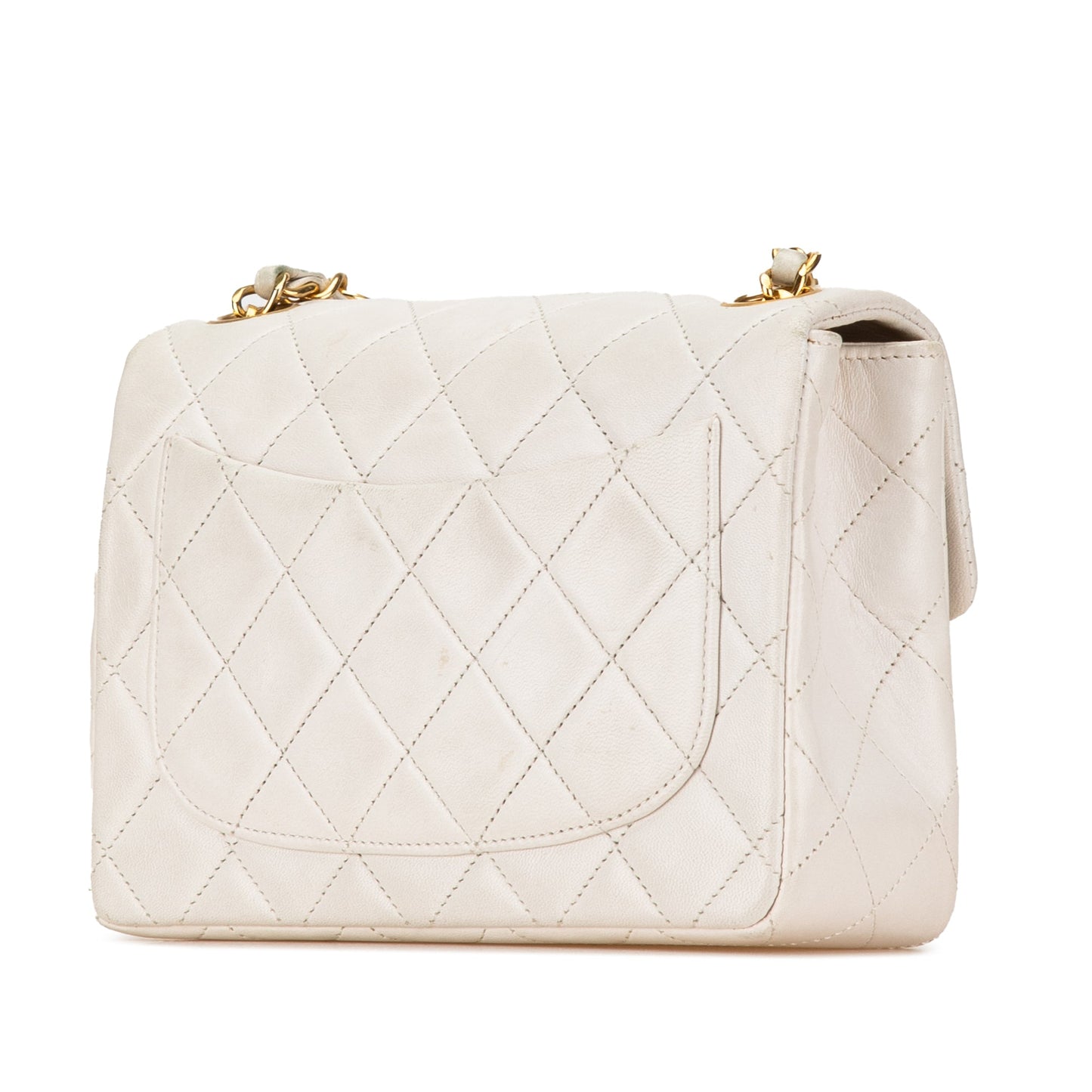 Chanel Sac Mini Square Classic Lambskin Single Flap