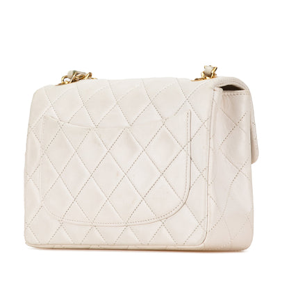Chanel Sac Mini Square Classic Lambskin Single Flap