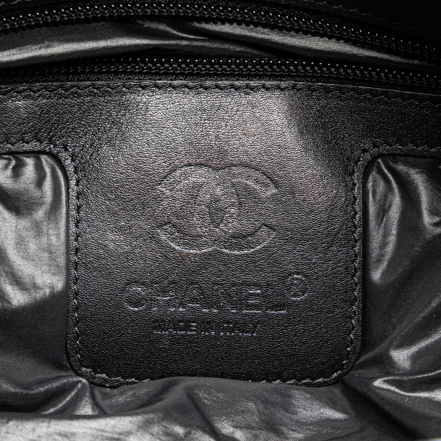 Blue Chanel Small Nylon Coco Cocoon Handbag