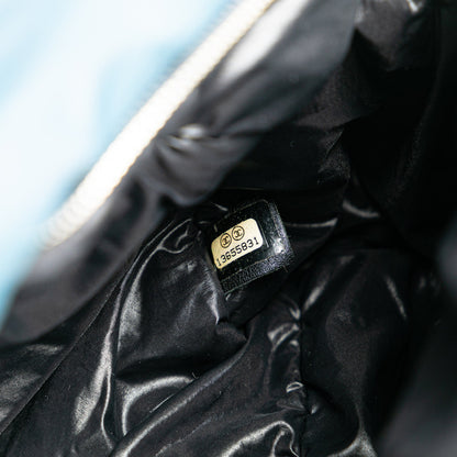 Blue Chanel Small Nylon Coco Cocoon Handbag