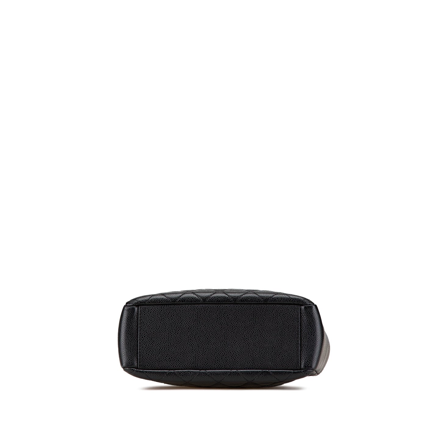 Black Chanel Caviar Petite Shopping Tote