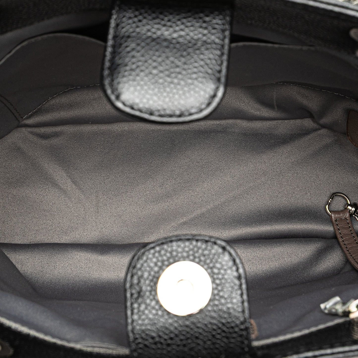 Black Chanel Caviar Petite Shopping Tote