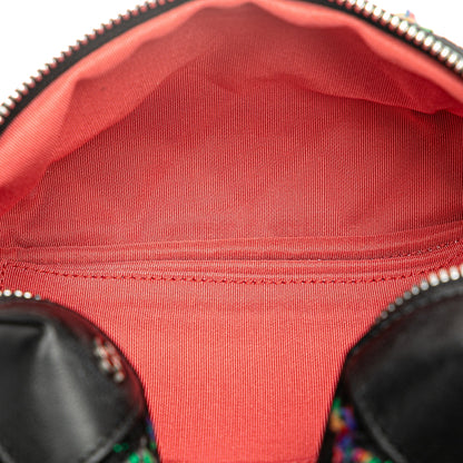 Black Chanel Tweed Street Allure Belt Bag