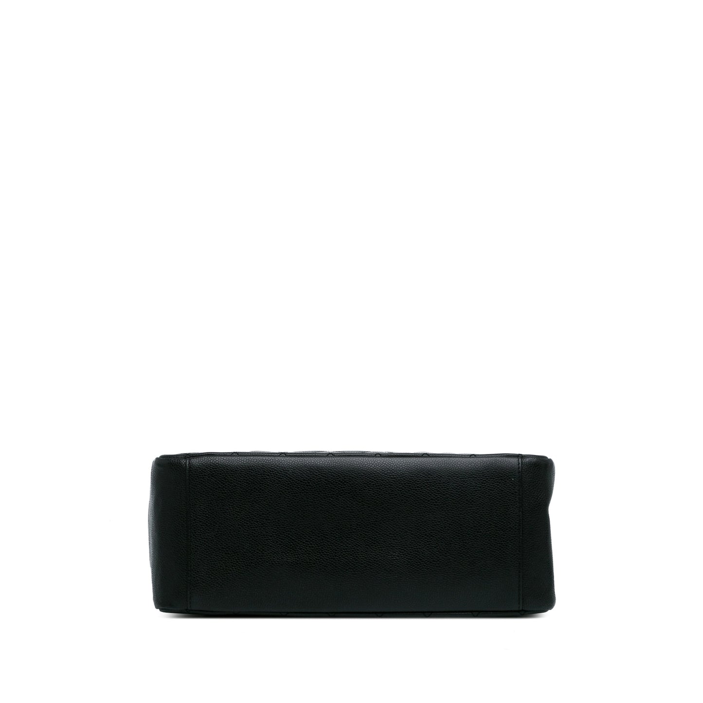 Black Chanel Caviar Grand Shopping Tote