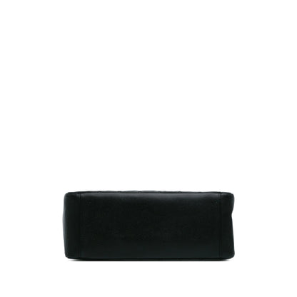 Black Chanel Caviar Grand Shopping Tote