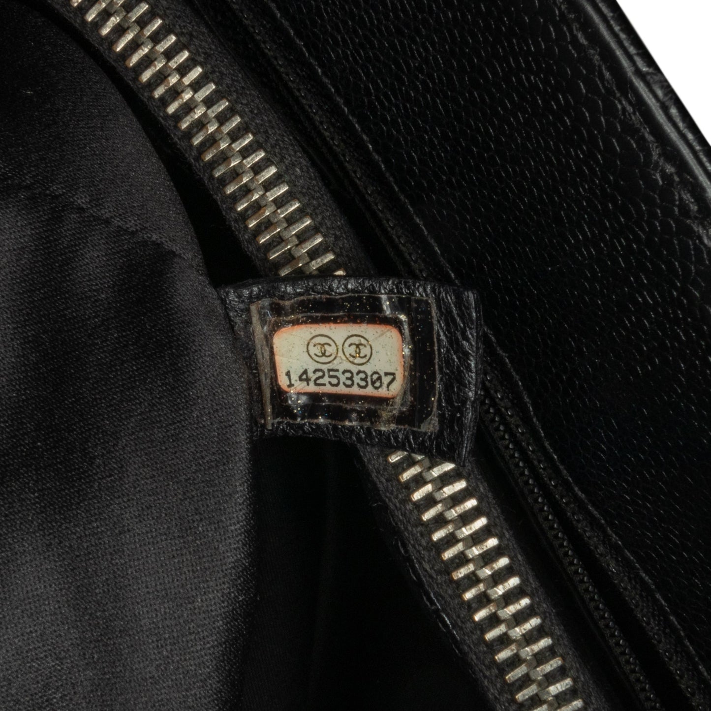 Black Chanel Caviar Grand Shopping Tote