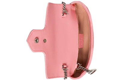 (WMNS) Gucci Marmont Series LeatherBag MIni-Size Pink 476433-DTDCP-5815