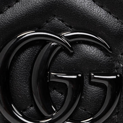 (WMNS) Gucci GG Marmont Matelasse Super Mini Bag 'Black' 476433-AABZK-1000
