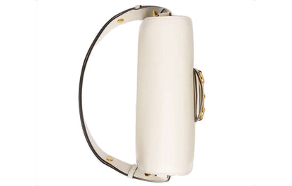 (WMNS) Gucci Horsebit 1955 Retro Gold buckle Leather Shoulder Messenger Bag Small White Classic 602204-1DB0G-9022