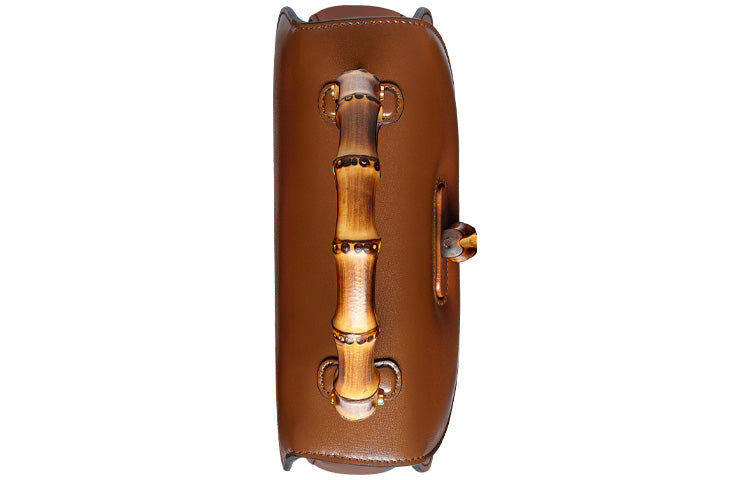 (WMNS) Gucci Bamboo 1947 Small Top Handle Bag 'Brown' 675797-10ODT-2579