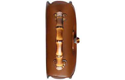 (WMNS) Gucci Bamboo 1947 Small Top Handle Bag 'Brown' 675797-10ODT-2579