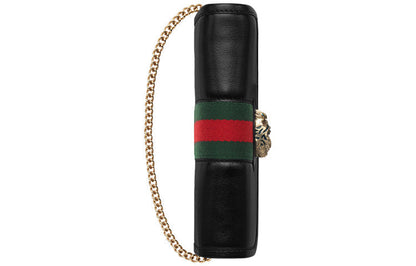 (WMNS) Gucci Rajah SeriesClutch Chain Single Shoulder Bag mini Black 573797-0OLHX-8389