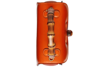 (WMNS) Gucci Bamboo 1947 Mini Top Handle Bag 'Orange' 686864-10ODT-7768