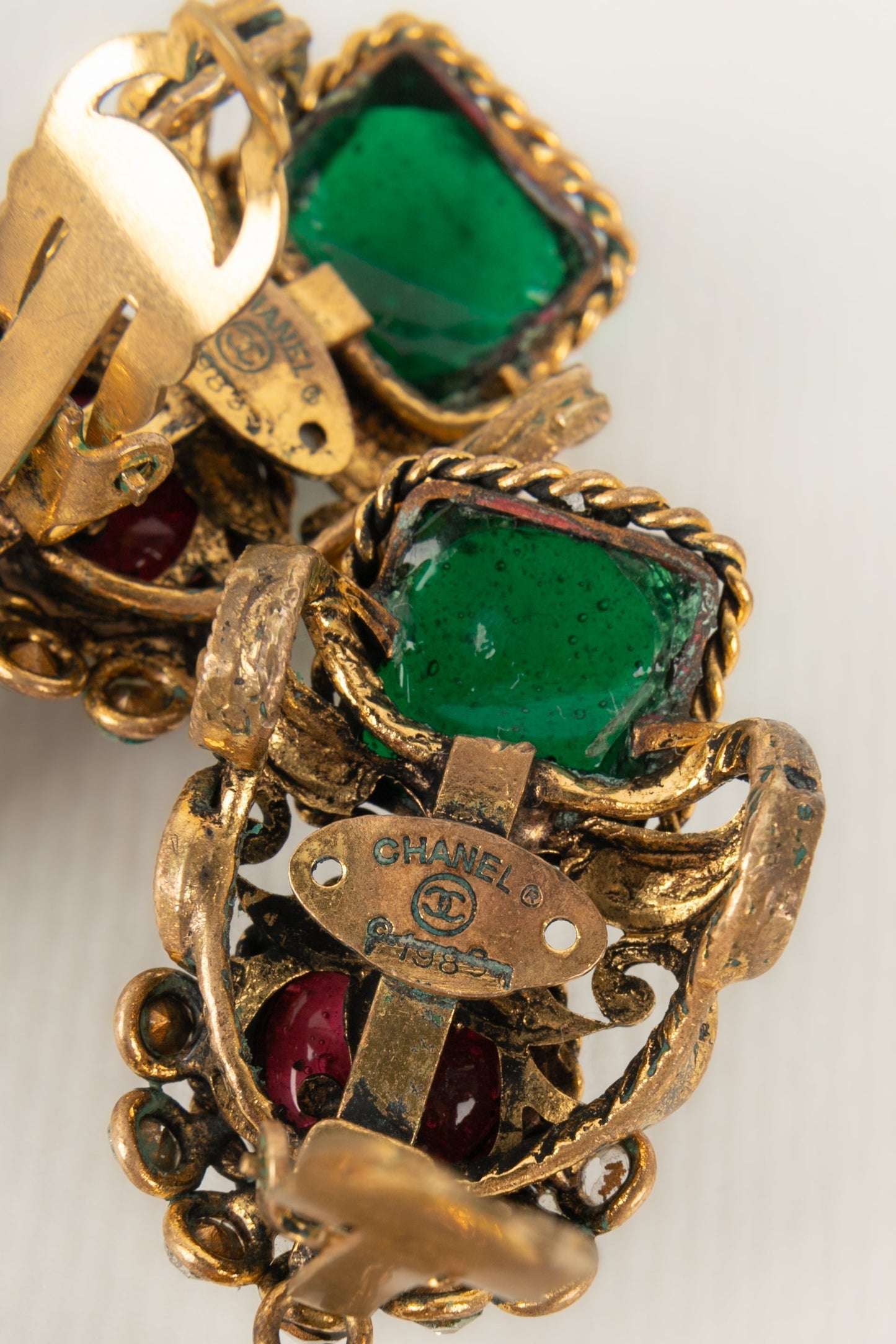 Boucles d'oreilles Chanel 1983