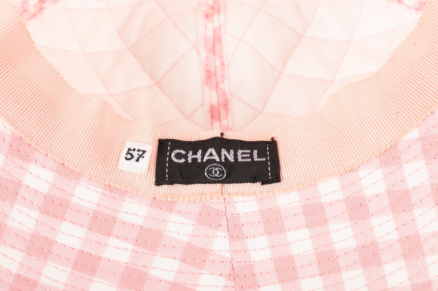 Chapeau vichy Chanel