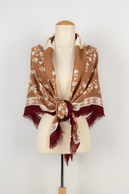 Foulard / tole en laine et cachemire Chanel