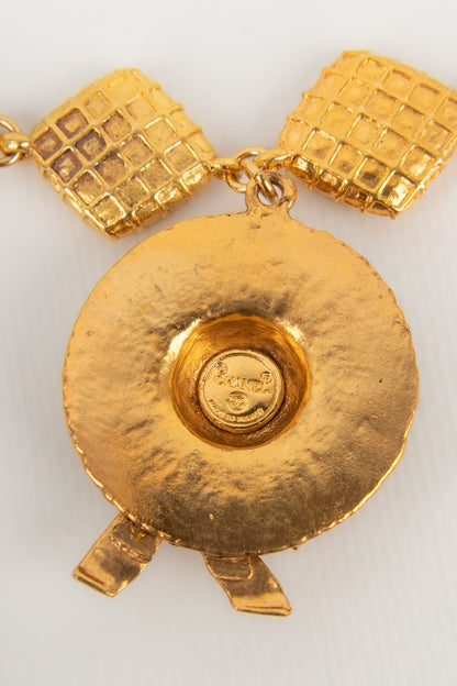 Collier matelass Chanel 1990s