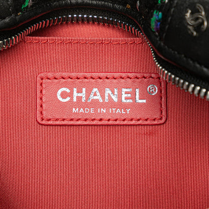 Chanel Tweed Leather Waist Bag