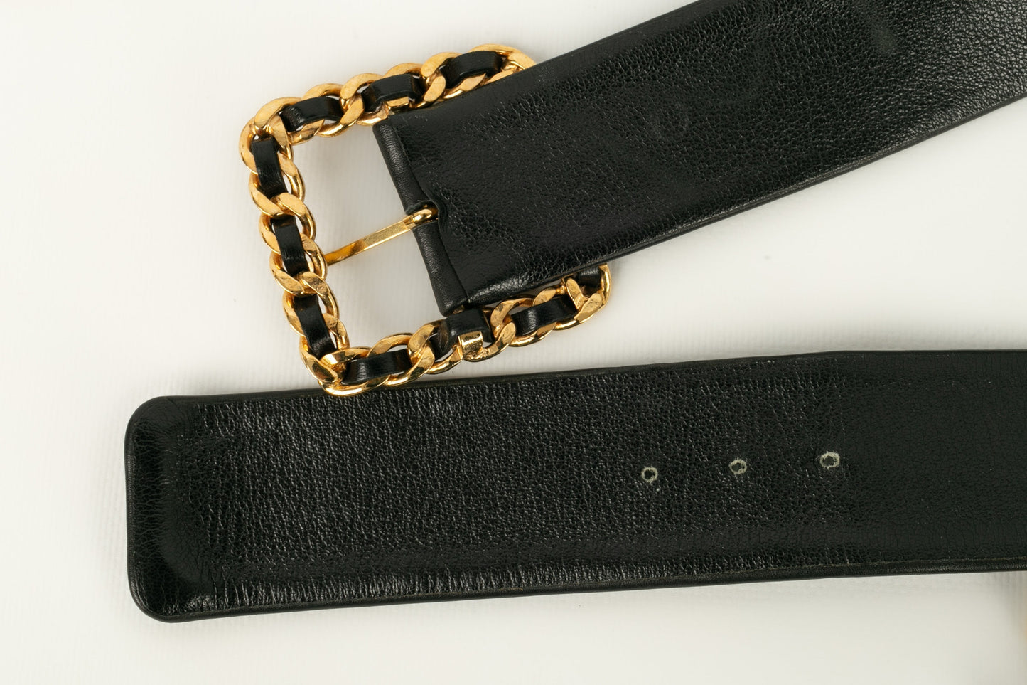 Ceinture en cuir Chanel