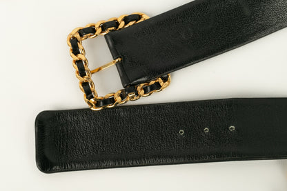 Ceinture en cuir Chanel