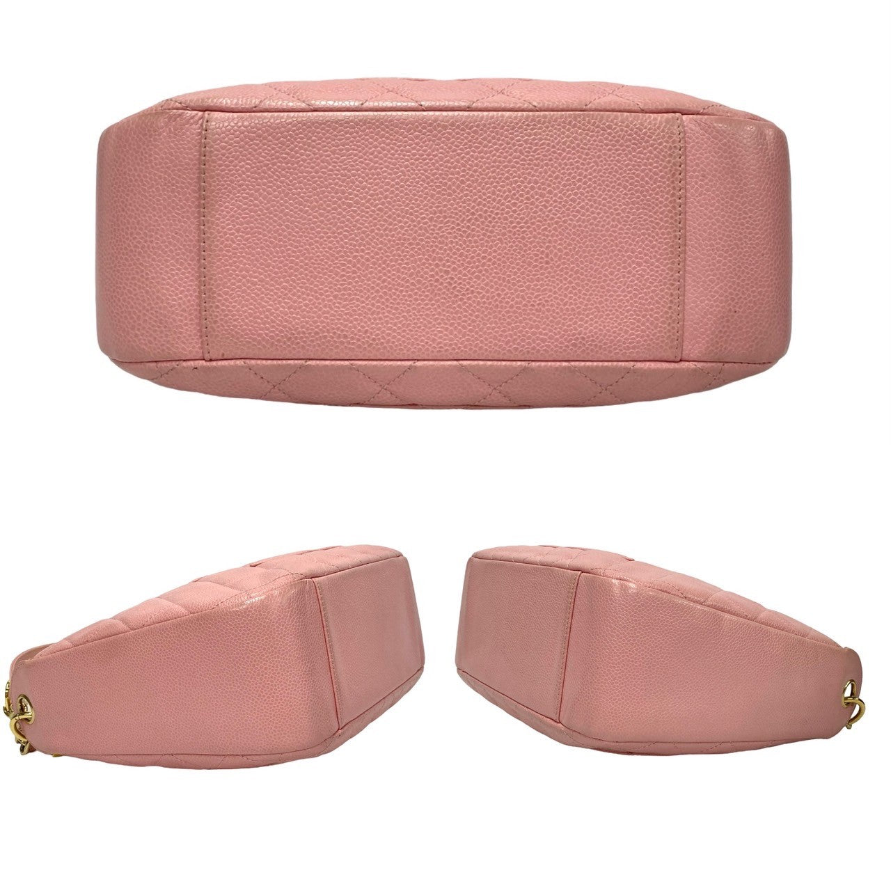 Chanel CC Caviar Timeless Shoulder Bag  Leather Crossbody Bag