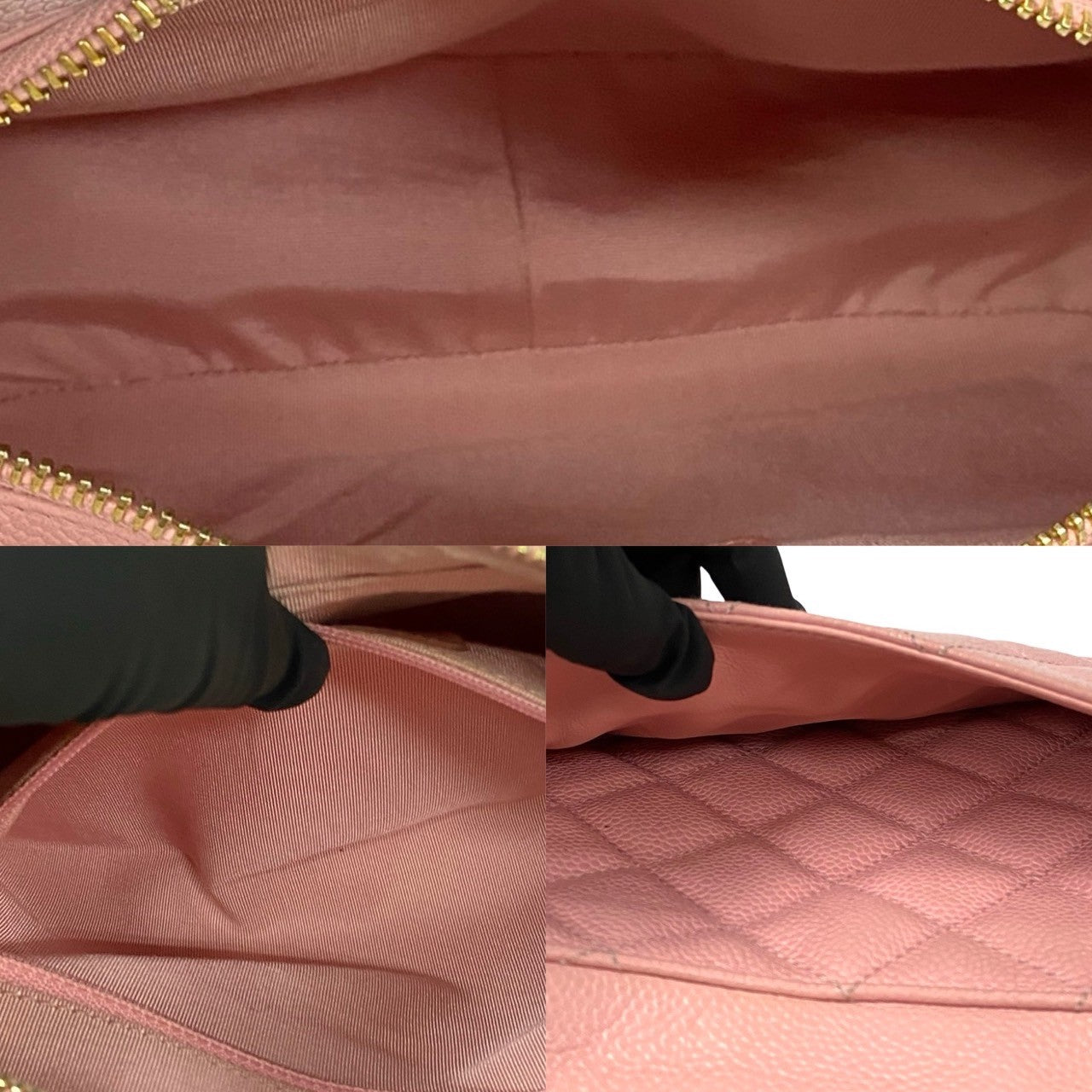 Chanel CC Caviar Timeless Shoulder Bag  Leather Crossbody Bag