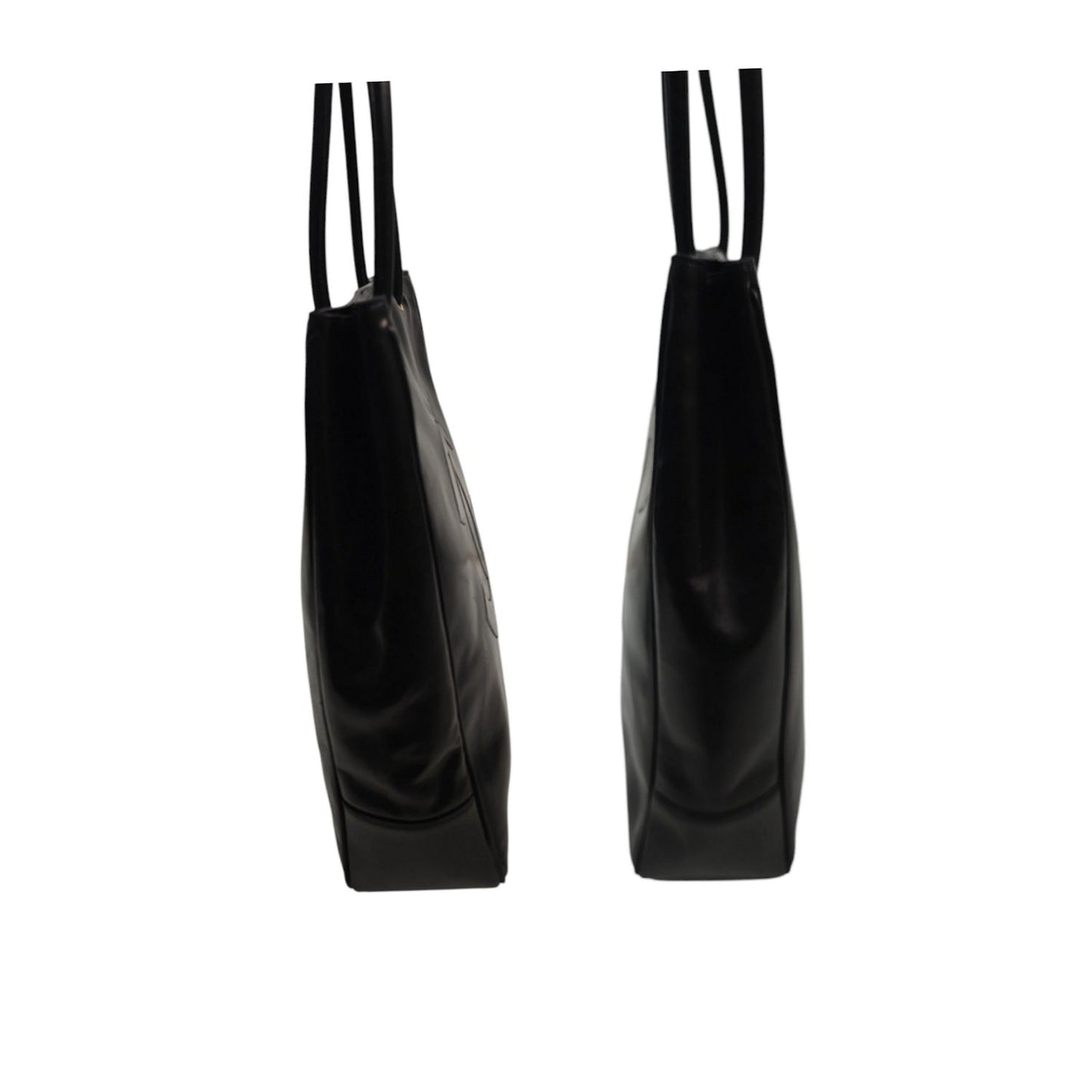 Chanel Vintage Black Lambskin Timeless CC Tote