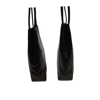 Chanel Vintage Black Lambskin Timeless CC Tote