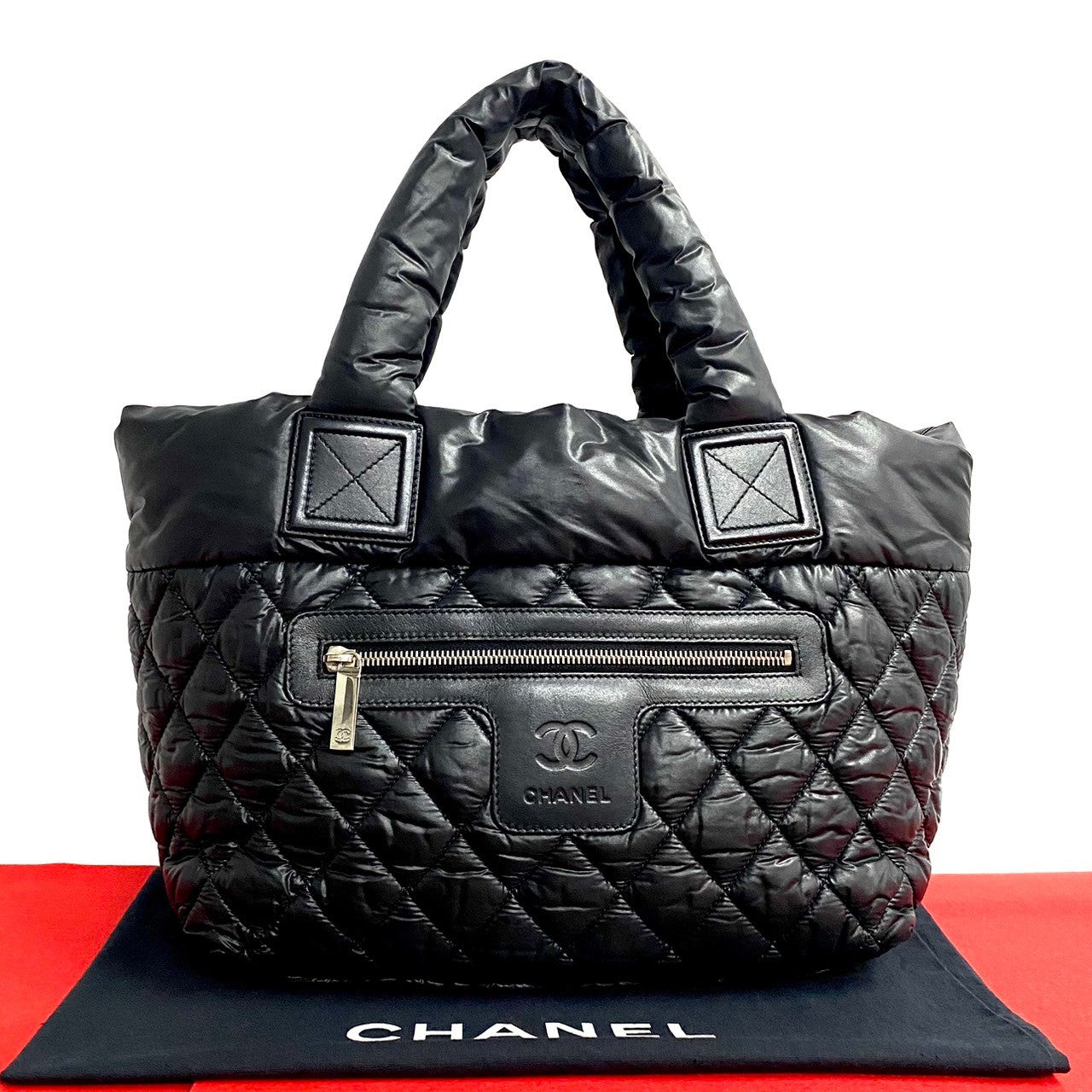 Chanel CC Cocoon Handbag  Canvas Handbag in New Condition