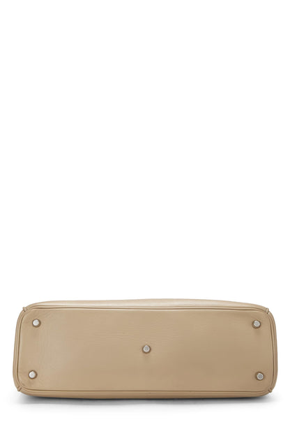 Dior, Beige Leather Diorissimo Medium, Beige