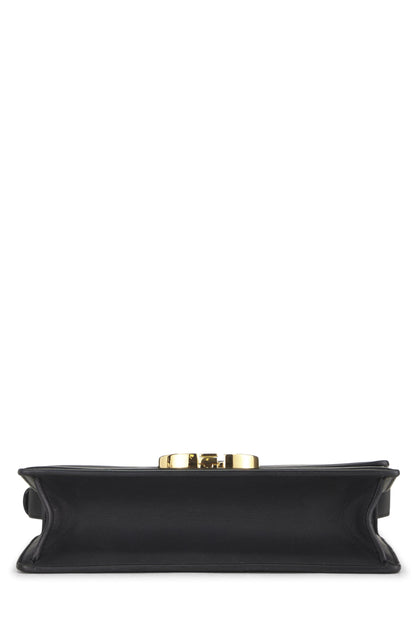 Dior, Black Calfskin 30 Montaigne Bag, Black