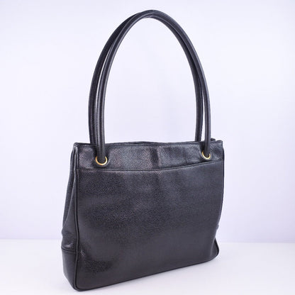 Chanel CC Caviar Tote Bag Leather Tote Bag in New Condition