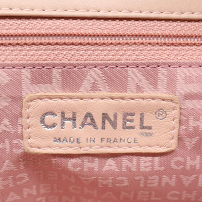 CHANEL Matelasse Chain Shoulder Bag Leather Pink CC 53097