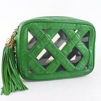 Chanel Leather Tassel Crossbody Bag Leather Crossbody Bag in New Condition