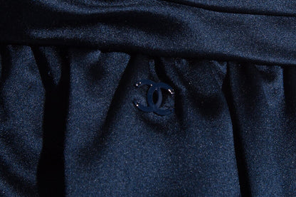 Chanel Navy Dress SZ 36 NWT