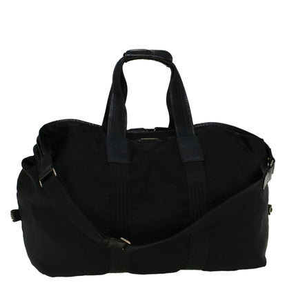 GUCCI Boston Bag Nylon 2way Black  56712