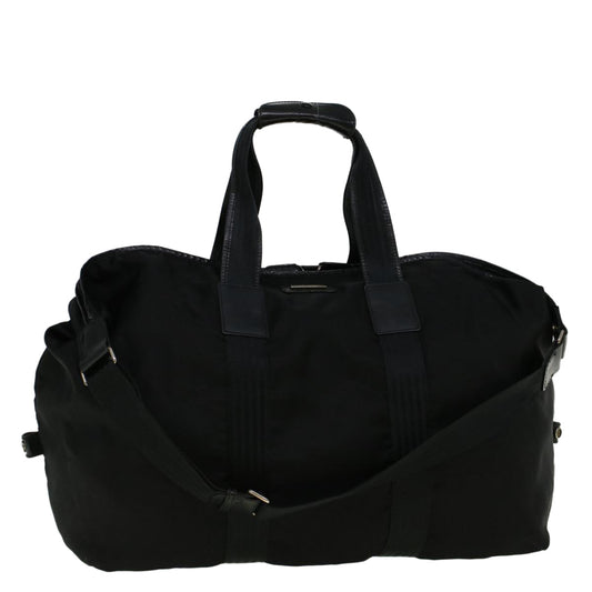 GUCCI Boston Bag Nylon 2way Black  56712