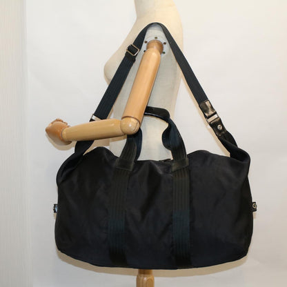 GUCCI Boston Bag Nylon 2way Black  56712