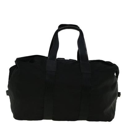 GUCCI Boston Bag Nylon 2way Black  56712